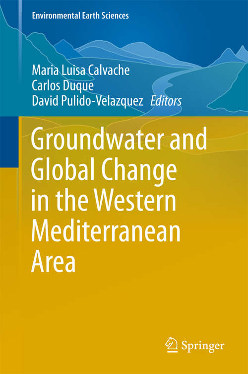 Book cover of Groundwater and Global Change in the Western Mediterranean Area