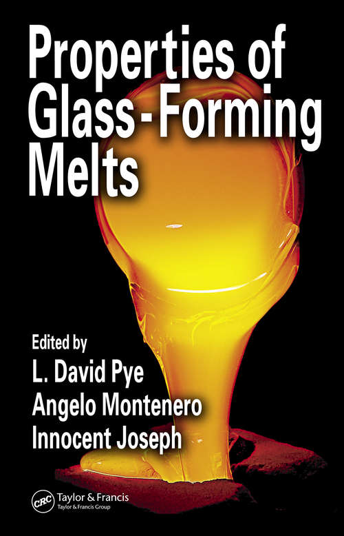 Book cover of Properties of Glass-Forming Melts (1)