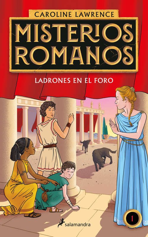 Book cover of Ladrones en el foro (Misterios romanos: Volumen 1)