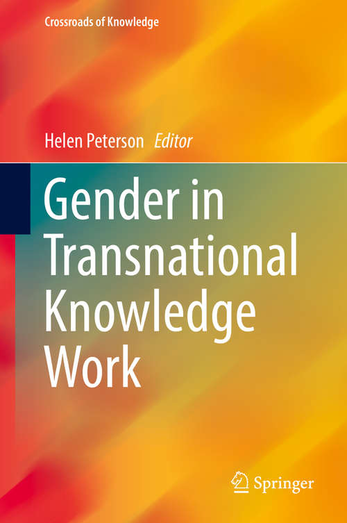 Book cover of Gender in Transnational Knowledge Work