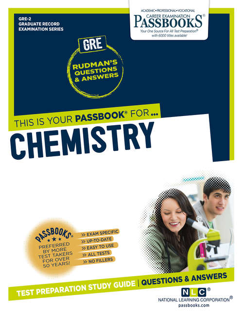 Book cover of CHEMISTRY: Passbooks Study Guide (Graduate Record Examination Series (GRE): Vol. Cpep-6)