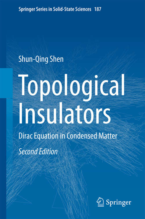 Book cover of Topological Insulators