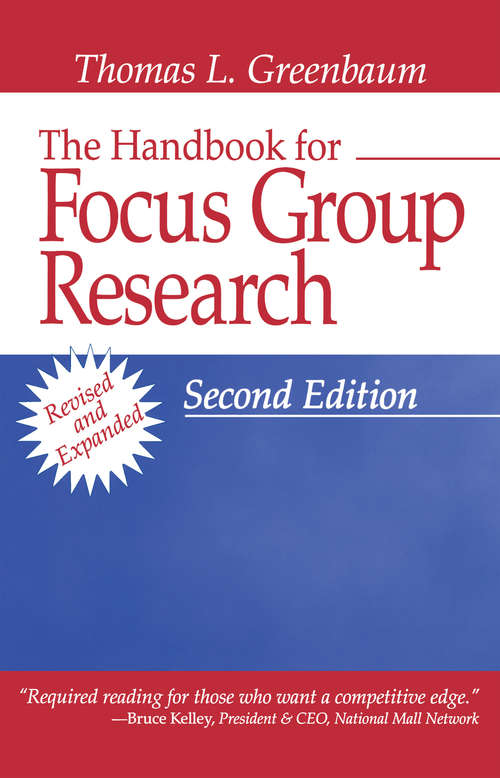 Book cover of The Handbook for Focus Group Research