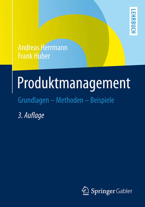 Book cover of Produktmanagement