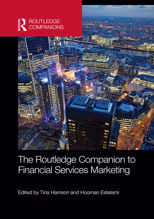 Book cover of The Routledge Companion to Financial Services Marketing (Routledge Companions in Business, Management and Accounting)