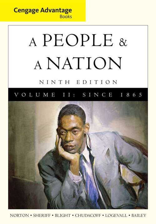 Book cover of A People and a Nation: Vol. II, Since 1865 (Ninth Edition)